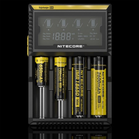 Nitecore D4 Oplader
