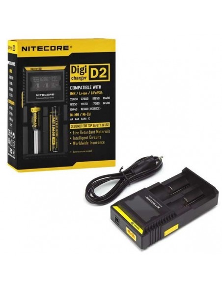Nitecore D2 Batteri Oplader