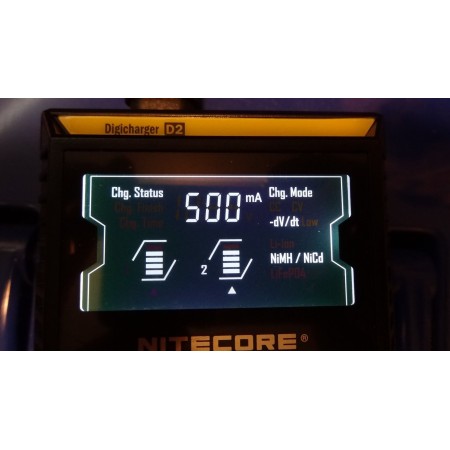 Nitecore D2 Batteri Oplader