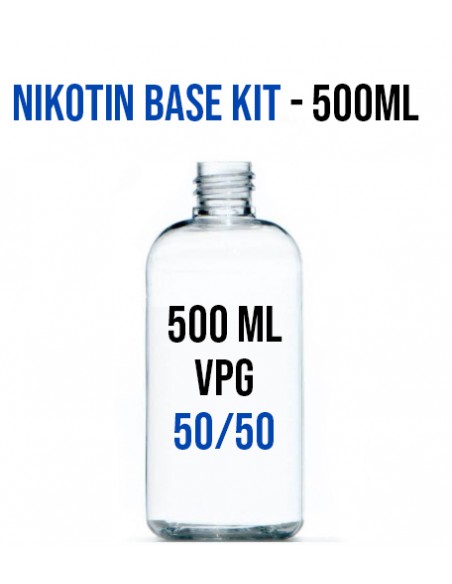 Nikotin Base Kit - 50VG/50PG 500ml