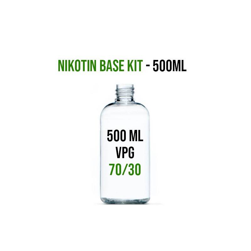 Nikotin Base Kit - 70VG/30PG 500ml