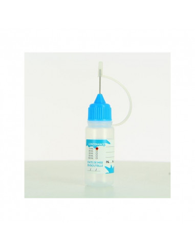 10ml nåleflaske med label